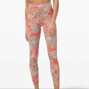 Lululemon Align Pants in Inflorescence Multi 28"